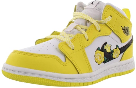 (TD) エア ジョーダン 1 MID SE "ローズパッチ" (ダイナミックイエロー) AV5172-700 Lookbook (TD) エア ジョーダン 1 MID SE "ローズパッチ" (ダイナミックイエロー) AV5172-700