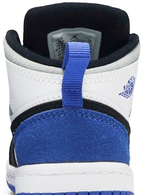 (TD) Air Jordan 1 Mid SE 'Royal Black Toe' Lelaki BQ6933-102 Sizing (TD) Air Jordan 1 Mid SE 'Royal Black Toe' Lelaki BQ6933-102