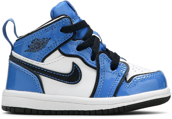 (Toddler) Air Jordan 1 Mid SE 'Signal Blue' BQ6933-402 Buy (Toddler) Air Jordan 1 Mid SE 'Signal Blue' BQ6933-402