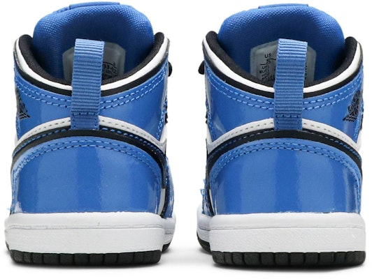 (Toddler) Air Jordan 1 Mid SE 'Signal Blue' BQ6933-402 Details for (Toddler) Air Jordan 1 Mid SE 'Signal Blue' BQ6933-402