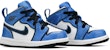 (TD) Air Jordan 1 Mid SE 'Signal Blue' Biru Istimewa BQ6933-402