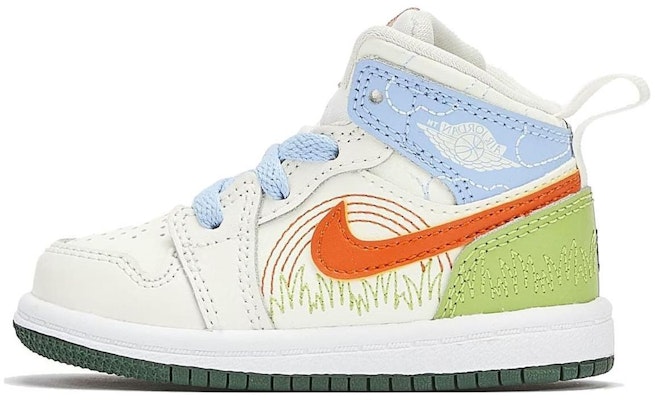 (Toddler) Air Jordan 1 Mid SE 'Stitch' DX2463-100 Buy (Toddler) Air Jordan 1 Mid SE 'Stitch' DX2463-100