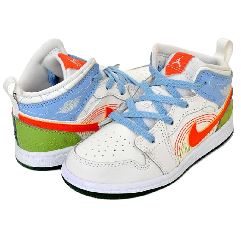 Lookbook (TD) Air Jordan 1 Mid SE 'Stitch' Pria Wanita Terbaru DX2463-100