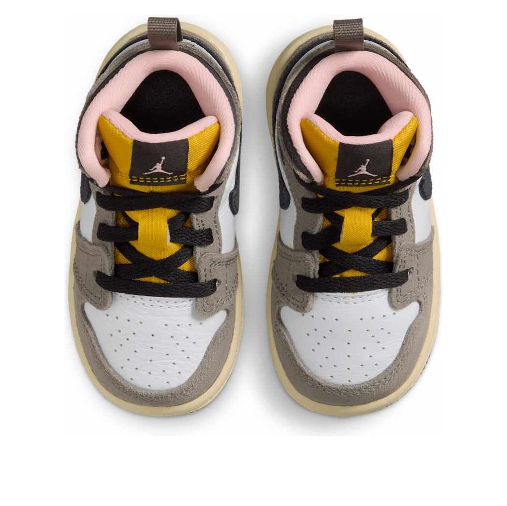 Order (TD) ナイキ エアジョーダン 1 ミッド SE ホワイト ケイブストーン HQ2012-100