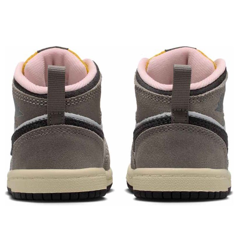 Lookbook (TD) ナイキ エアジョーダン 1 ミッド SE ホワイト ケイブストーン HQ2012-100