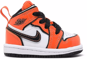 (Toddler) Air Jordan 1 Mid SE 'Turf Orange' BQ6933-802 (Toddler) Air Jordan 1 Mid SE 'Turf Orange' BQ6933-802