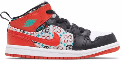 (Toddler) Air Jordan 1 Mid SE 'Ugly Christmas Sweater' DM1209-150 (Toddler) Air Jordan 1 Mid SE 'Ugly Christmas Sweater' DM1209-150