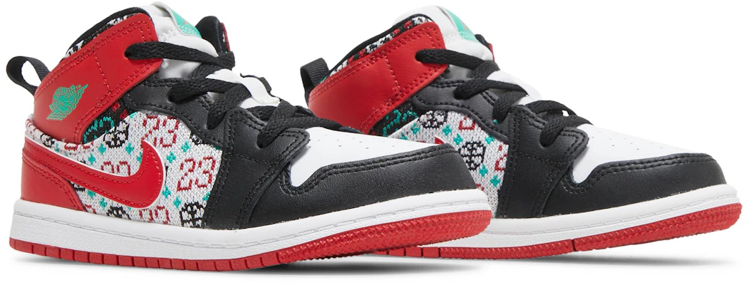 (Toddler) Air Jordan 1 Mid SE 'Ugly Christmas Sweater' DM1209-150 Cheap (Toddler) Air Jordan 1 Mid SE 'Ugly Christmas Sweater' DM1209-150