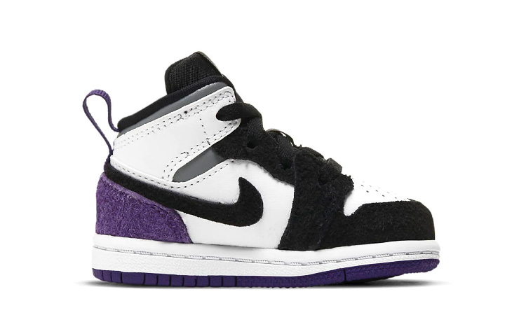 Order (TD) Air Jordan 1 Mid SE 'Varsity Purple' Ungu Varsiti BQ6933-105