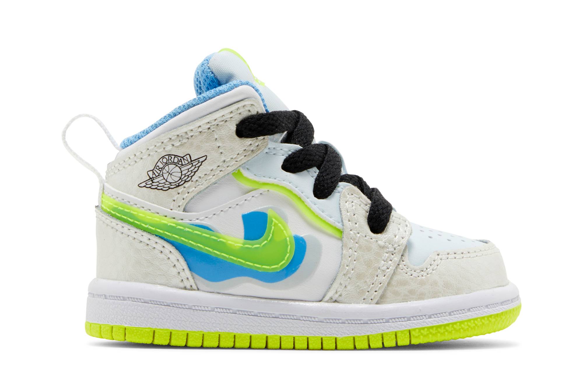 Buy (TD) エア ジョーダン 1 MID SE ワープドスウッシュ (Ea Jōdan 1 MID SE Wāpudosuwusshu) DV1322-017