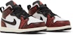 (TD) Air Jordan 1 Mid SE 'Wear-Away' Lelasan Warna FB0566-006