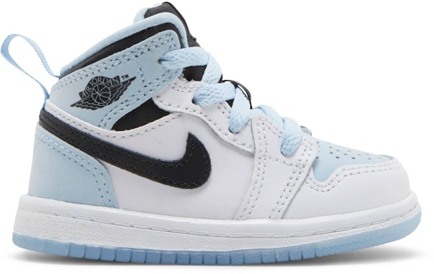 (Toddler) Air Jordan 1 Mid SE 'White Ice Blue' DV1338-104 Buy (Toddler) Air Jordan 1 Mid SE 'White Ice Blue' DV1338-104