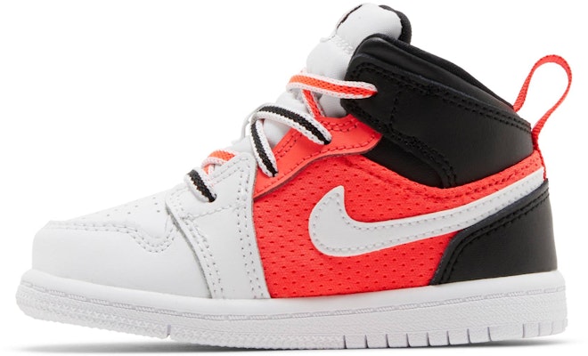 (TD) Air Jordan 1 中帮特别版'白色红外线' FB4419-016 Lookbook (TD) Air Jordan 1 中帮特别版'白色红外线' FB4419-016