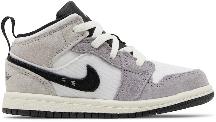 (TD) Air Jordan 1 Mid SE Craft 'Inside Out - Kelabu Simen' FD9089-002 Buy (TD) Air Jordan 1 Mid SE Craft 'Inside Out - Kelabu Simen' FD9089-002