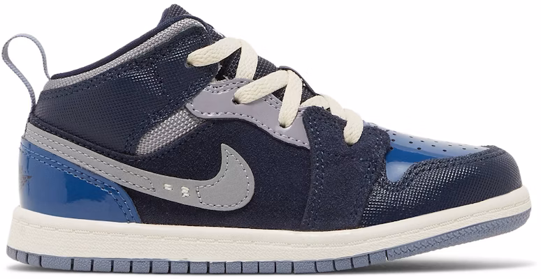 (Toddler) Air Jordan 1 Mid SE Craft 'Inside Out - Obsidian' DX2196-400 Buy (Toddler) Air Jordan 1 Mid SE Craft 'Inside Out - Obsidian' DX2196-400