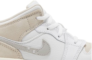 (幼童) Air Jordan 1 Mid SE Craft 'Inside Out - 白帆白' FB9140-120 Order (幼童) Air Jordan 1 Mid SE Craft 'Inside Out - 白帆白' FB9140-120