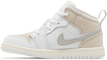 (幼童) Air Jordan 1 Mid SE Craft 'Inside Out - 白帆白' FB9140-120 Lookbook (幼童) Air Jordan 1 Mid SE Craft 'Inside Out - 白帆白' FB9140-120