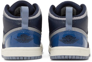 (幼童)Air Jordan 1 Mid SE Craft 'Inside Out - Obsidian' DX2196-400 Details for (幼童)Air Jordan 1 Mid SE Craft 'Inside Out - Obsidian' DX2196-400