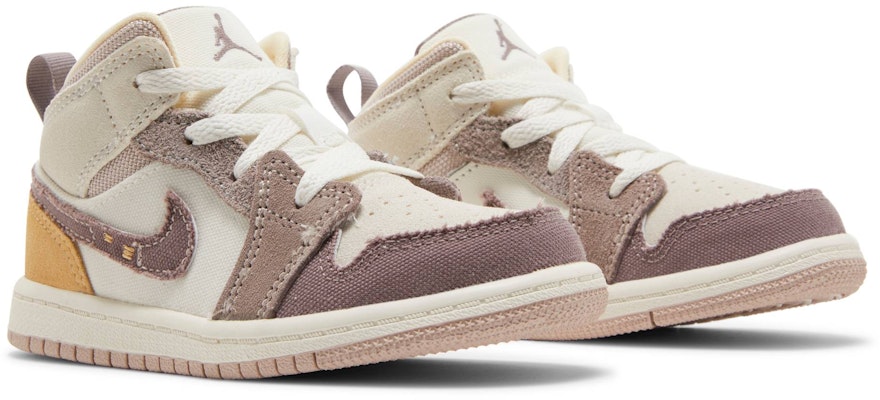 (幼童)Air Jordan 1 Mid SE Craft 'Inside Out - Taupe Haze' DZ4467-102 Cheap (幼童)Air Jordan 1 Mid SE Craft 'Inside Out - Taupe Haze' DZ4467-102