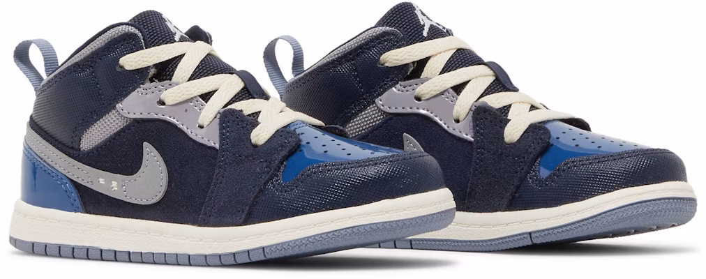 (Toddler) Air Jordan 1 Mid SE Craft 'Inside Out - Obsidian' DX2196-400 Cheap (Toddler) Air Jordan 1 Mid SE Craft 'Inside Out - Obsidian' DX2196-400