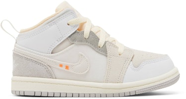 (Toddler) Air Jordan 1 Mid SE Craft 'Inside Out' DQ3725-100 (Toddler) Air Jordan 1 Mid SE Craft 'Inside Out' DQ3725-100