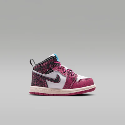 (TD) Air Jordan 1 Mid SE Sweet Beet/Nero/Bianco/Rosa Deserto II0590-600 Lookbook (TD) Air Jordan 1 Mid SE Sweet Beet/Nero/Bianco/Rosa Deserto II0590-600