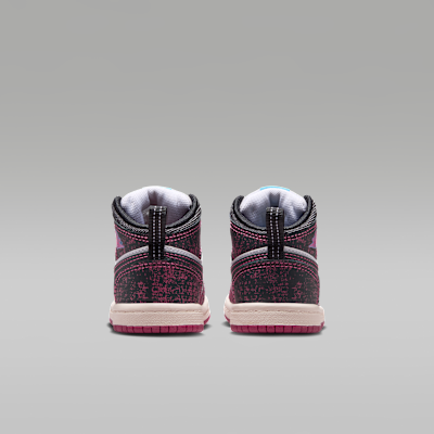 Details for (TD) Air Jordan 1 Mid SE Sweet Beet/Nero/Bianco/Rosa Deserto II0590-600