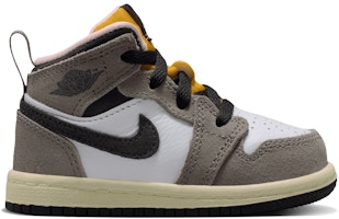 (Toddler) Air Jordan 1 Mid SE White Cave Stone HQ2012-100 (Toddler) Air Jordan 1 Mid SE White Cave Stone HQ2012-100