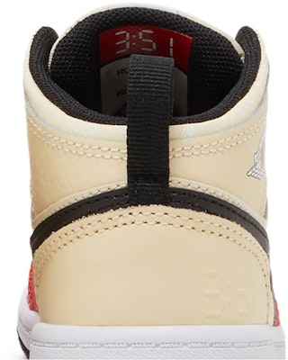 (TD) Air Jordan 1 Mid SS 'Dunk Contest' Lelaki DV7011-100 Sizing (TD) Air Jordan 1 Mid SS 'Dunk Contest' Lelaki DV7011-100