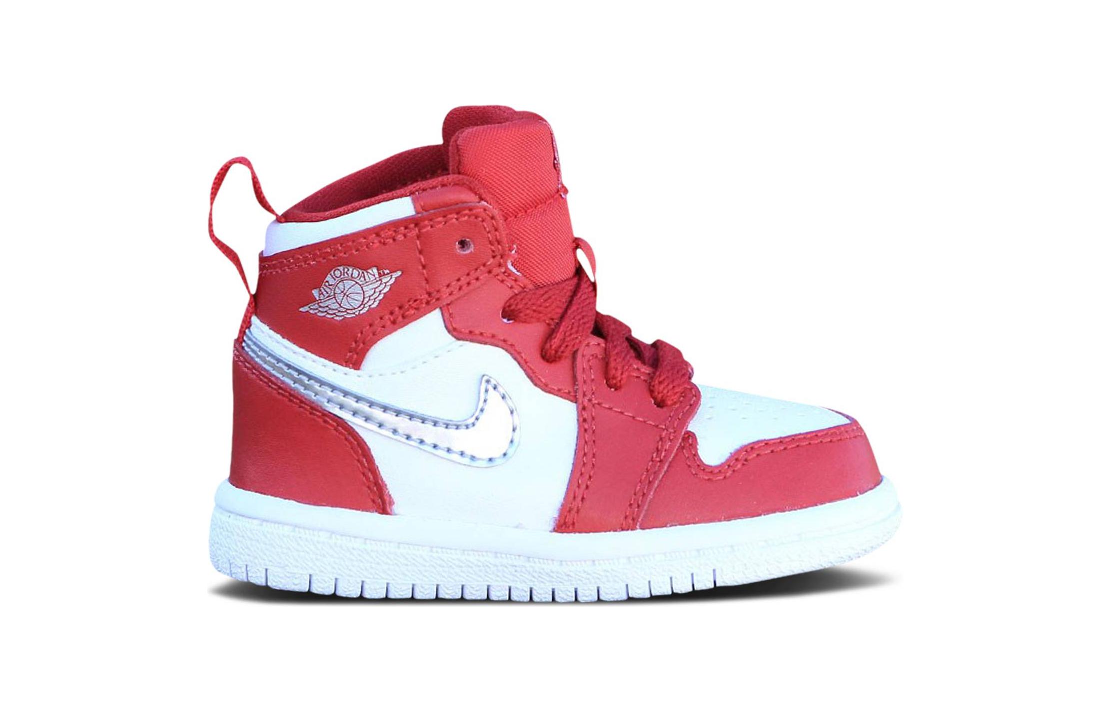 Order (TD) Air Jordan 1 Retro High 'Gym Red' Sepatu Sneaker Merah Hitam Pria 705304-602