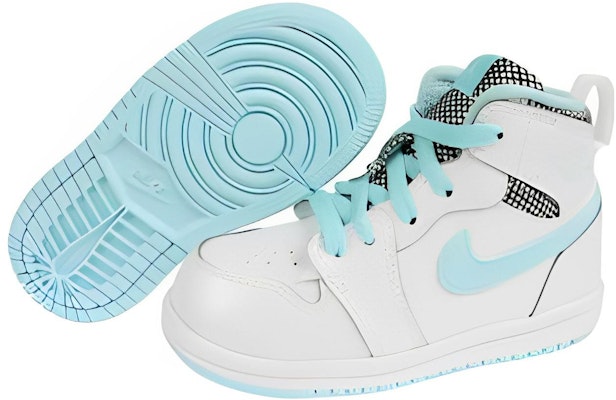 (TD) Air Jordan 1 Retro High 'Blanco Azul' 705324-106 Lookbook (TD) Air Jordan 1 Retro High 'Blanco Azul' 705324-106