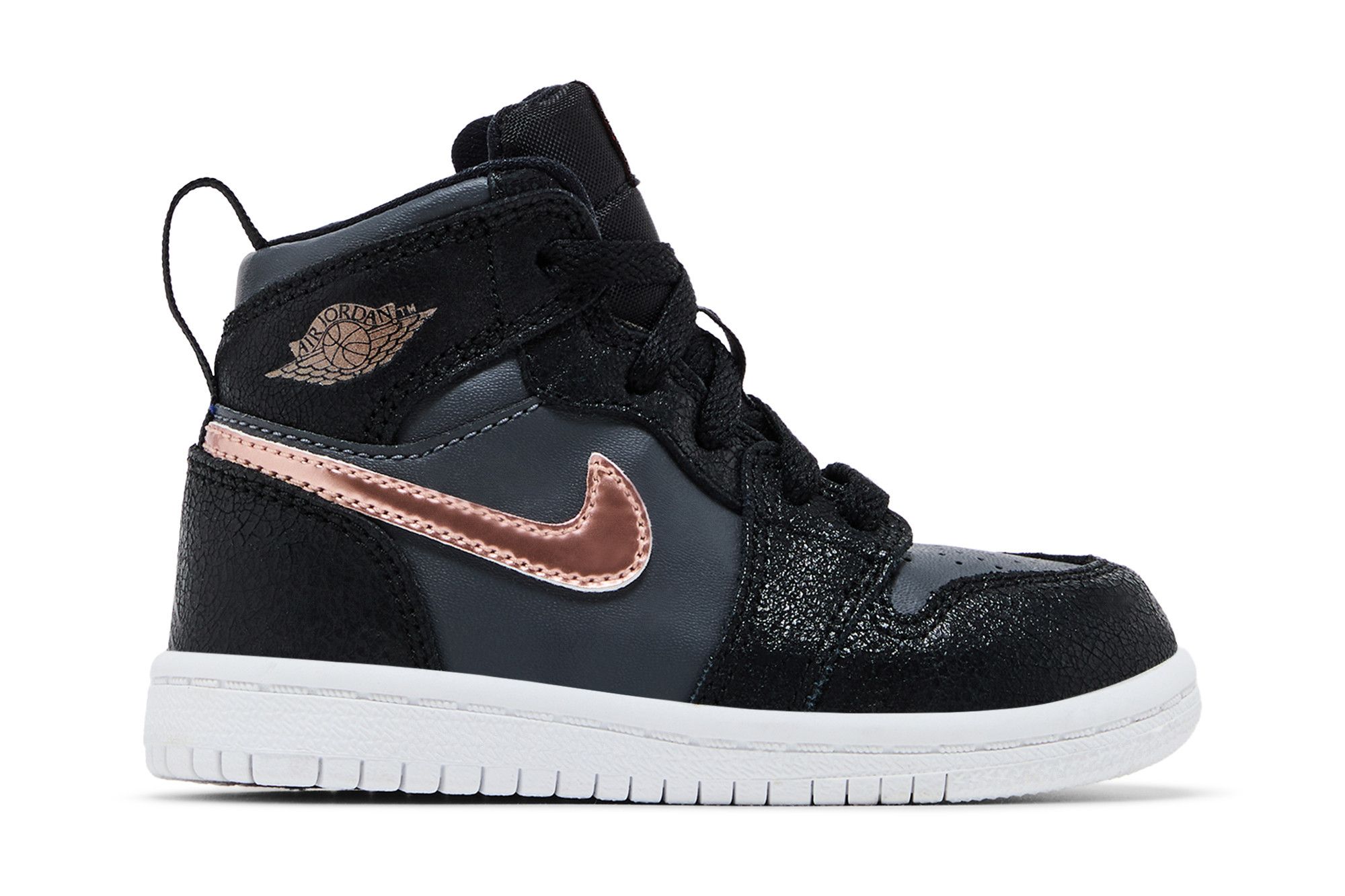 Buy (TD) Air Jordan 1 Retro High BT 'Hitam Metalik Merah Perunggu' 705304-006