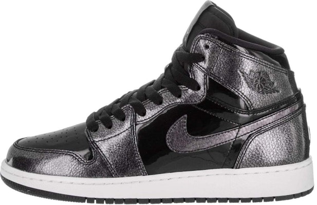 (Toddler) Air Jordan 1 Retro High BT 'Black Patent' 705304-017 Buy (Toddler) Air Jordan 1 Retro High BT 'Black Patent' 705304-017