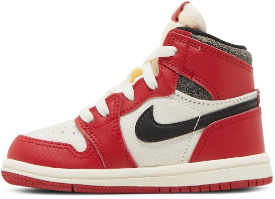 (Toddler) Air Jordan 1 Retro High OG 'Chicago Lost & Found' FD1413-612 Lookbook (Toddler) Air Jordan 1 Retro High OG 'Chicago Lost & Found' FD1413-612