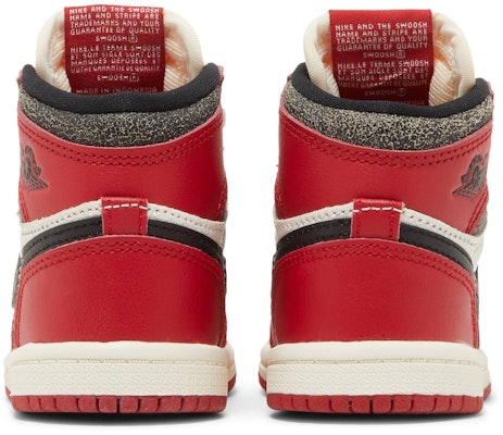(Toddler) Air Jordan 1 Retro High OG 'Chicago Lost & Found' FD1413-612 Details for (Toddler) Air Jordan 1 Retro High OG 'Chicago Lost & Found' FD1413-612