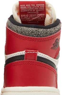 (Toddler) Air Jordan 1 Retro High OG 'Chicago Lost & Found' FD1413-612 Sizing (Toddler) Air Jordan 1 Retro High OG 'Chicago Lost & Found' FD1413-612