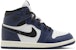 (TD) Air Jordan 1 Retro High OG 'Midnight Navy' Lelaki FD1413-401