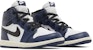 (TD) Air Jordan 1 Retro High OG 'Midnight Navy' Lelaki FD1413-401
