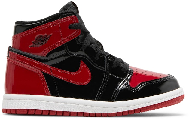 (Toddler) Air Jordan 1 Retro High OG 'Patent Bred' AQ2665-063 Buy (Toddler) Air Jordan 1 Retro High OG 'Patent Bred' AQ2665-063