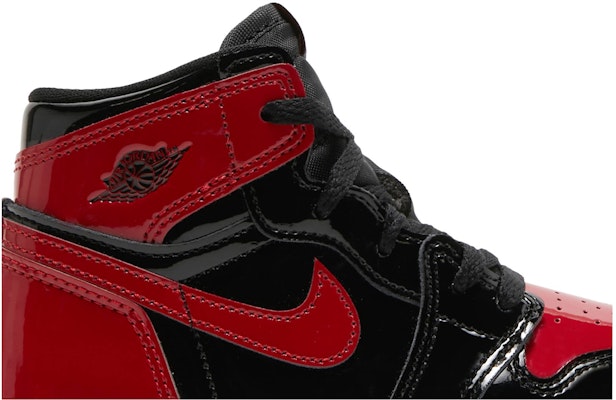 (Toddler) Air Jordan 1 Retro High OG 'Patent Bred' AQ2665-063 Order (Toddler) Air Jordan 1 Retro High OG 'Patent Bred' AQ2665-063