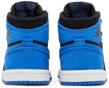 (TD) Air Jordan 1 Retro High OG 'Royal Reimagined' Sneakers Biru Klasik FD1413-042 Details for (TD) Air Jordan 1 Retro High OG 'Royal Reimagined' Sneakers Biru Klasik FD1413-042