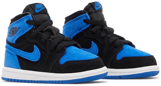 (TD) Air Jordan 1 Retro High OG 'Royal Reimagined' Sneakers Biru Klasik FD1413-042 Cheap (TD) Air Jordan 1 Retro High OG 'Royal Reimagined' Sneakers Biru Klasik FD1413-042