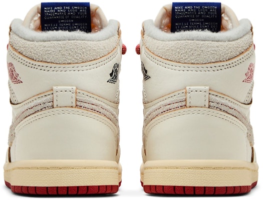 (TD) Air Jordan 1 復刻高筒 OG '乳白肉桂紅' FD2598-100 Details for (TD) Air Jordan 1 復刻高筒 OG '乳白肉桂紅' FD2598-100