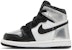 (TD) Air Jordan 1 Retro High OG 'Silver Toe' Wanita CU0450-001