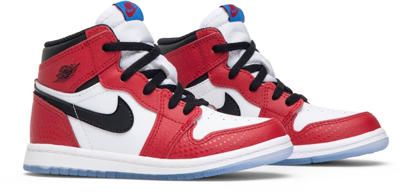 (Toddler) Air Jordan 1 Retro High OG 'Spider-Man Origin Story' AQ2665-602 Cheap (Toddler) Air Jordan 1 Retro High OG 'Spider-Man Origin Story' AQ2665-602