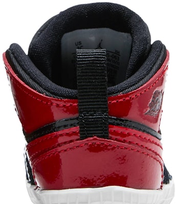 (Toddler) Air Jordan 1 Retro High OG Crib 'Patent Bred' AT3745-063 Sizing (Toddler) Air Jordan 1 Retro High OG Crib 'Patent Bred' AT3745-063