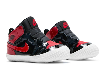 (Toddler) Air Jordan 1 Retro High OG Crib 'Patent Bred'
