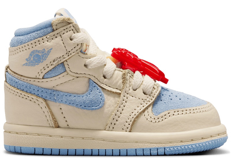 (Toddler) Air Jordan 1 Retro High OG Pale Ivory Psychic Blue FD2598-102