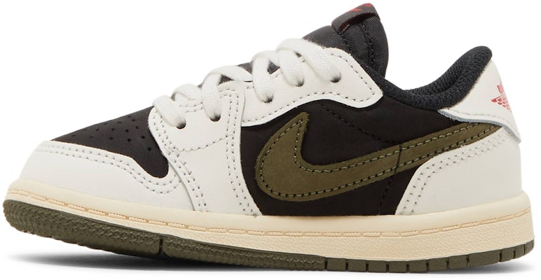 (Toddler) Air Jordan 1 Retro Low OG SP 'Travis Scott Olive' DZ5908-106 Lookbook (Toddler) Air Jordan 1 Retro Low OG SP 'Travis Scott Olive' DZ5908-106