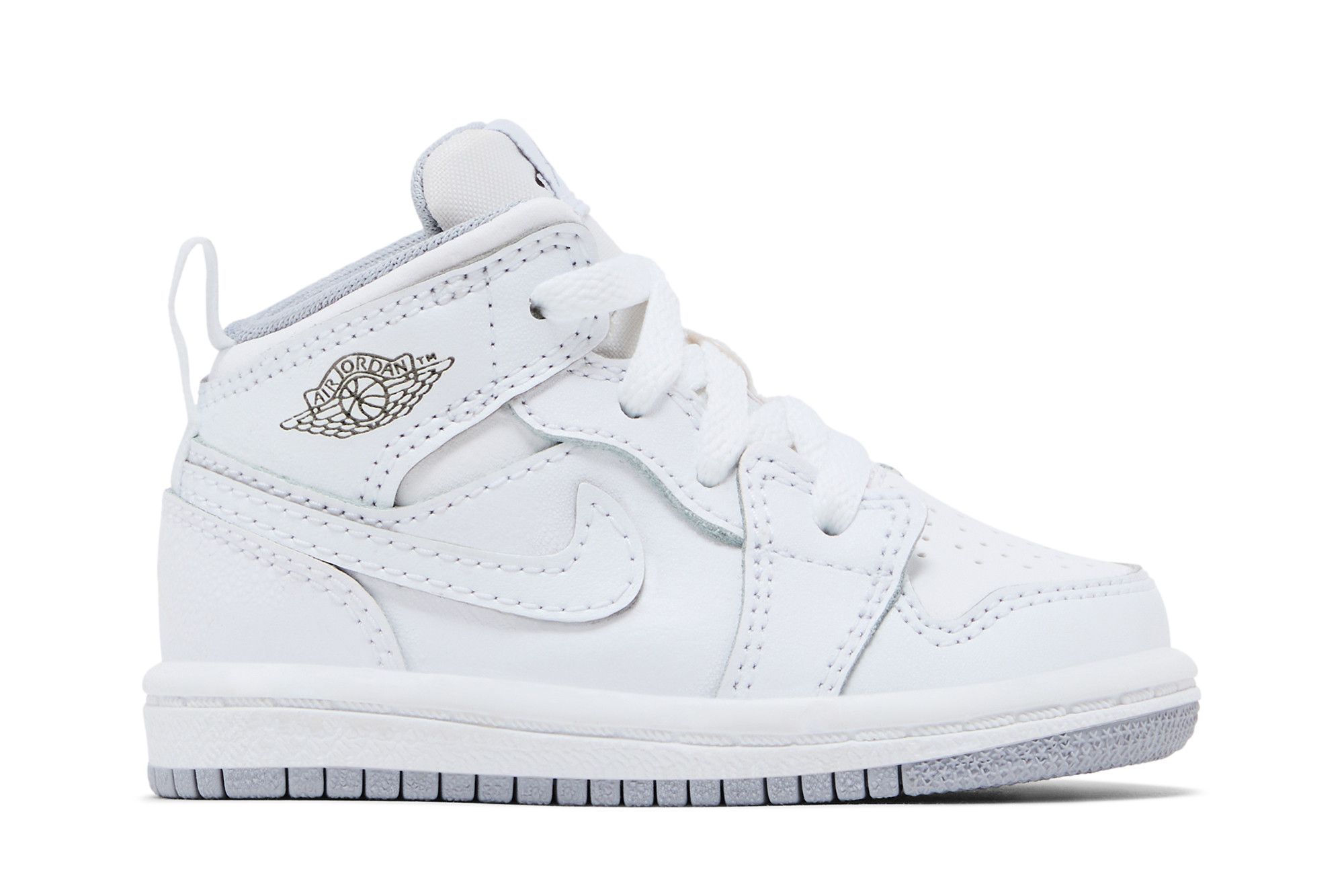 Buy (TD) 에어 조던 1 레트로 미드 '울프 그레이' 640735-112